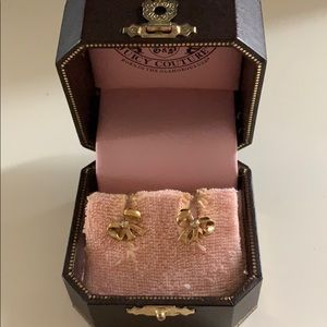 Juicy Couture Mini Bows Earrings with box